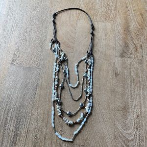 Beaded fashion necklace